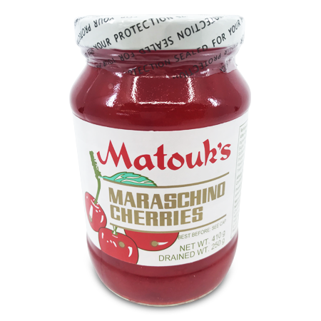 MATOUK'S MARASCHINO CHERRIES 270G