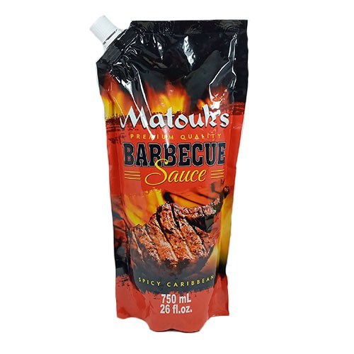 MATOUK'S BBQ SAUCE SPOUCH 750ML