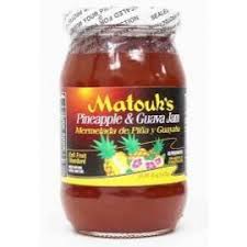 MATOUK PINEAPPLE/GUAVA JAM 454g