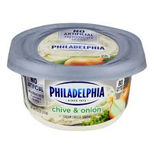 Kraft Phili Chive &amp; Onion Cream Cheese 7.5oz