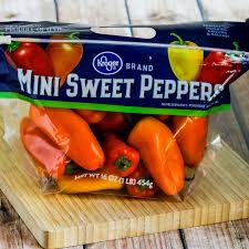 Peppers - mini sweet peppers per lb