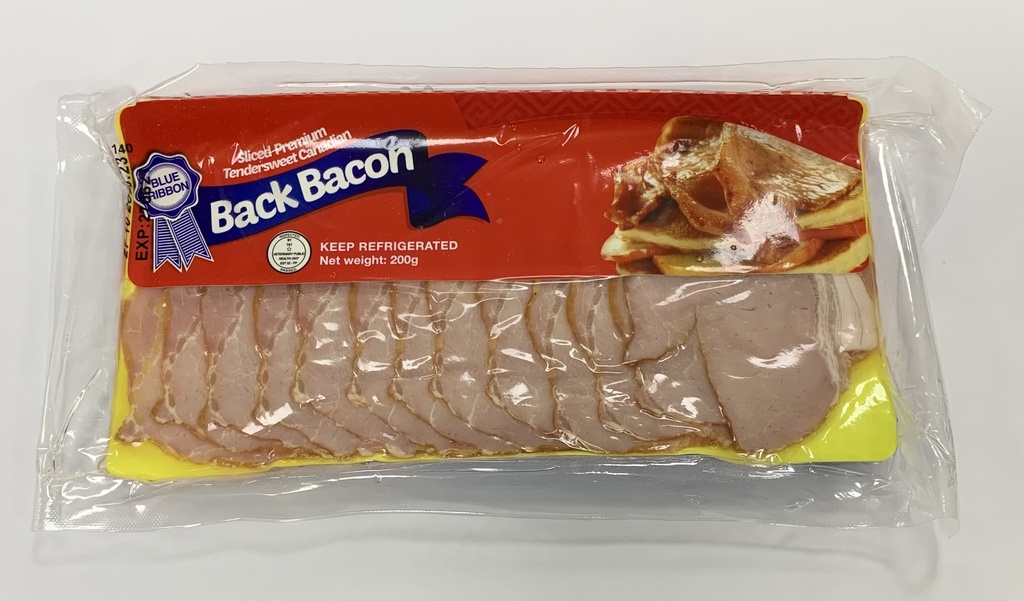 BLUE RIBBON BACK BACON 200G
