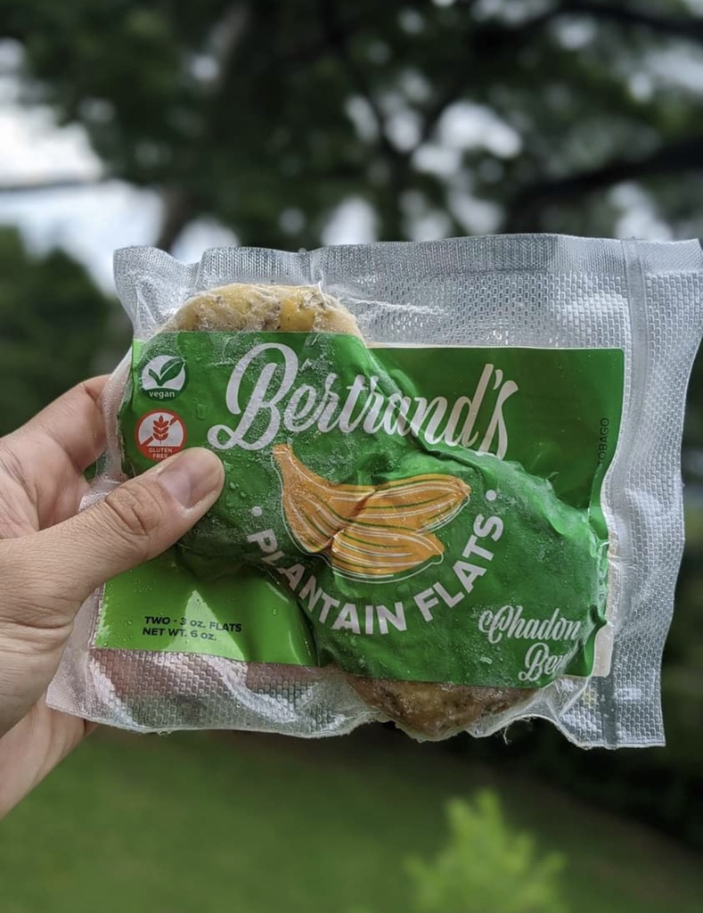 BERTRAND'S CHADON BENI PLANTAIN FLATS/PATTIES  3OZ