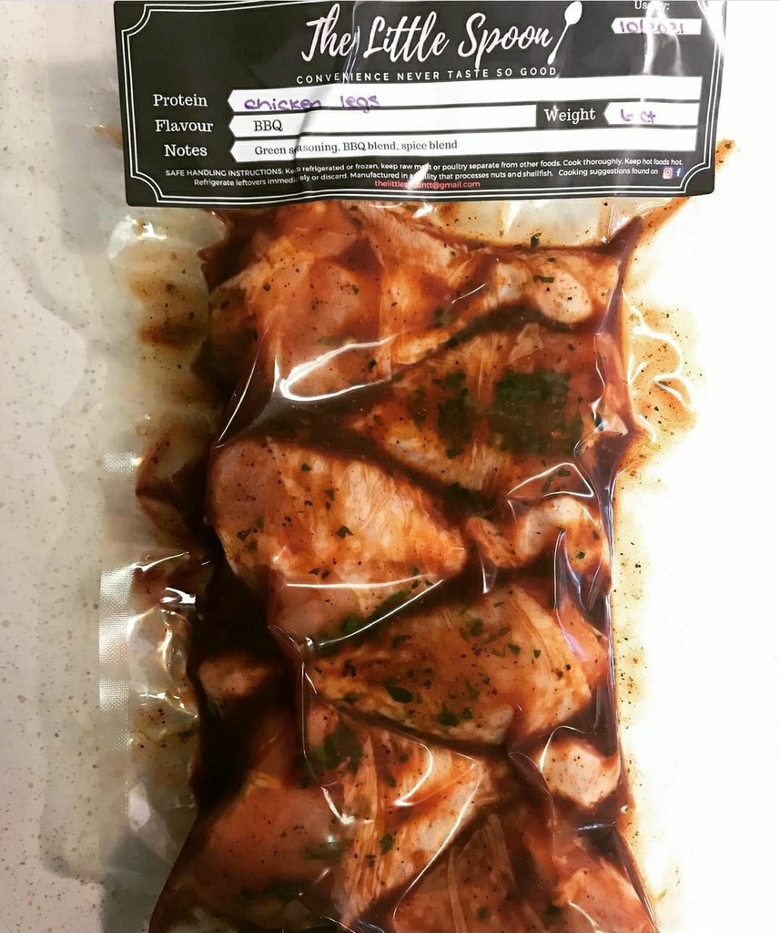 LITTLE SPOON- BBQ CHICKEN LEGS