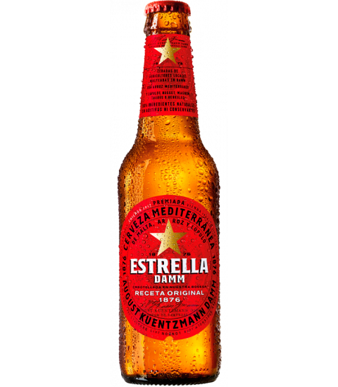 ESTRELLA DAMM BOTTLE (330ML)