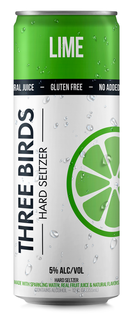 THREE BIRDS LIME WINE SELTZER