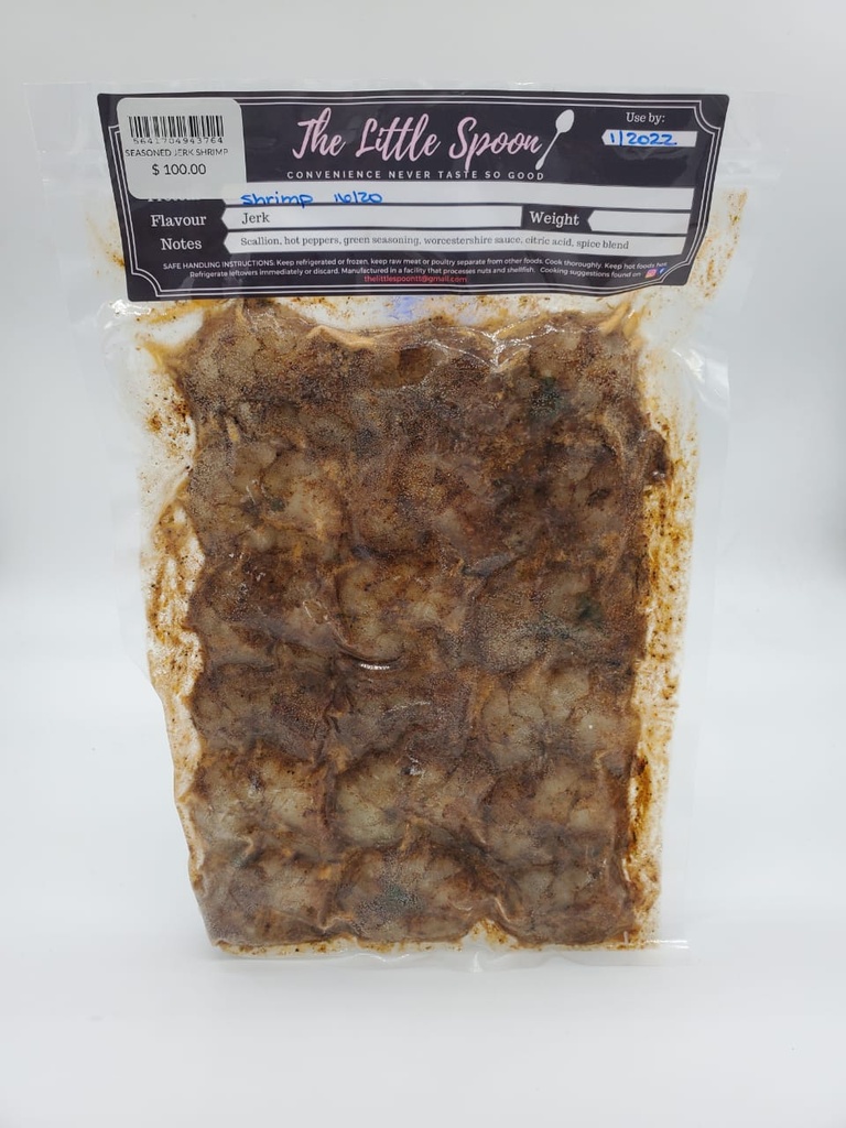 LITTLE SPOON-SEASONED JERK SHRIMP 16-20