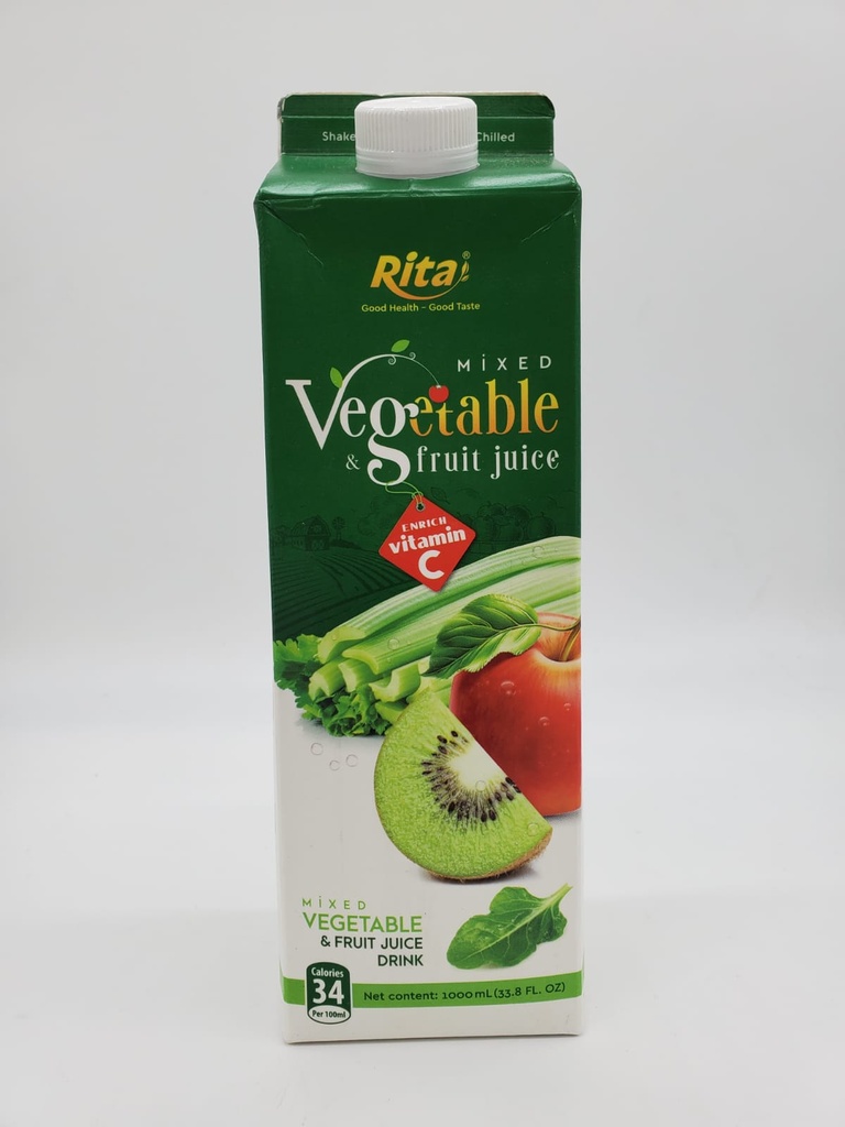 RITA-MIXED VEGETABLE FRUIT JUICE 1LTR