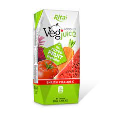 RITA-MIXED VEGE JUICE 200ML