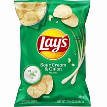 Lay's Potato Chips Cream & Onion 1oz