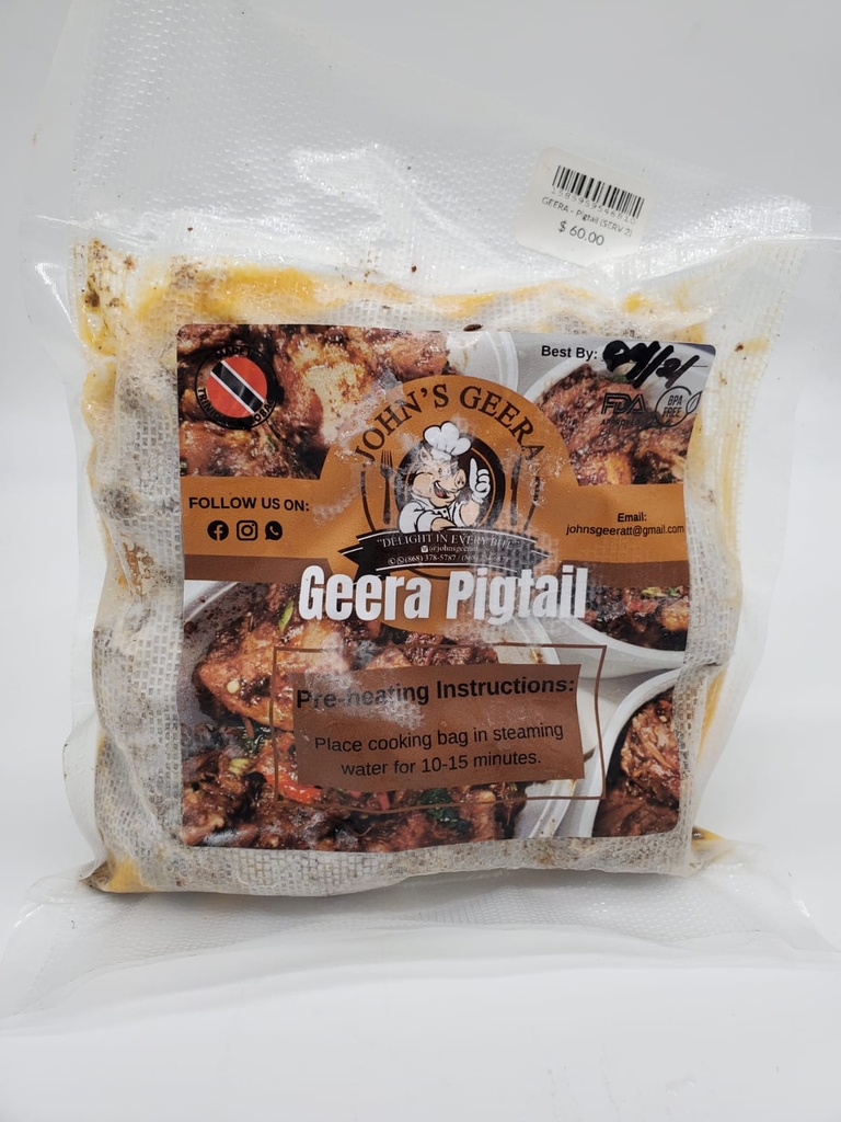 JOHN'S GEERA - Pigtail (SERV 2)