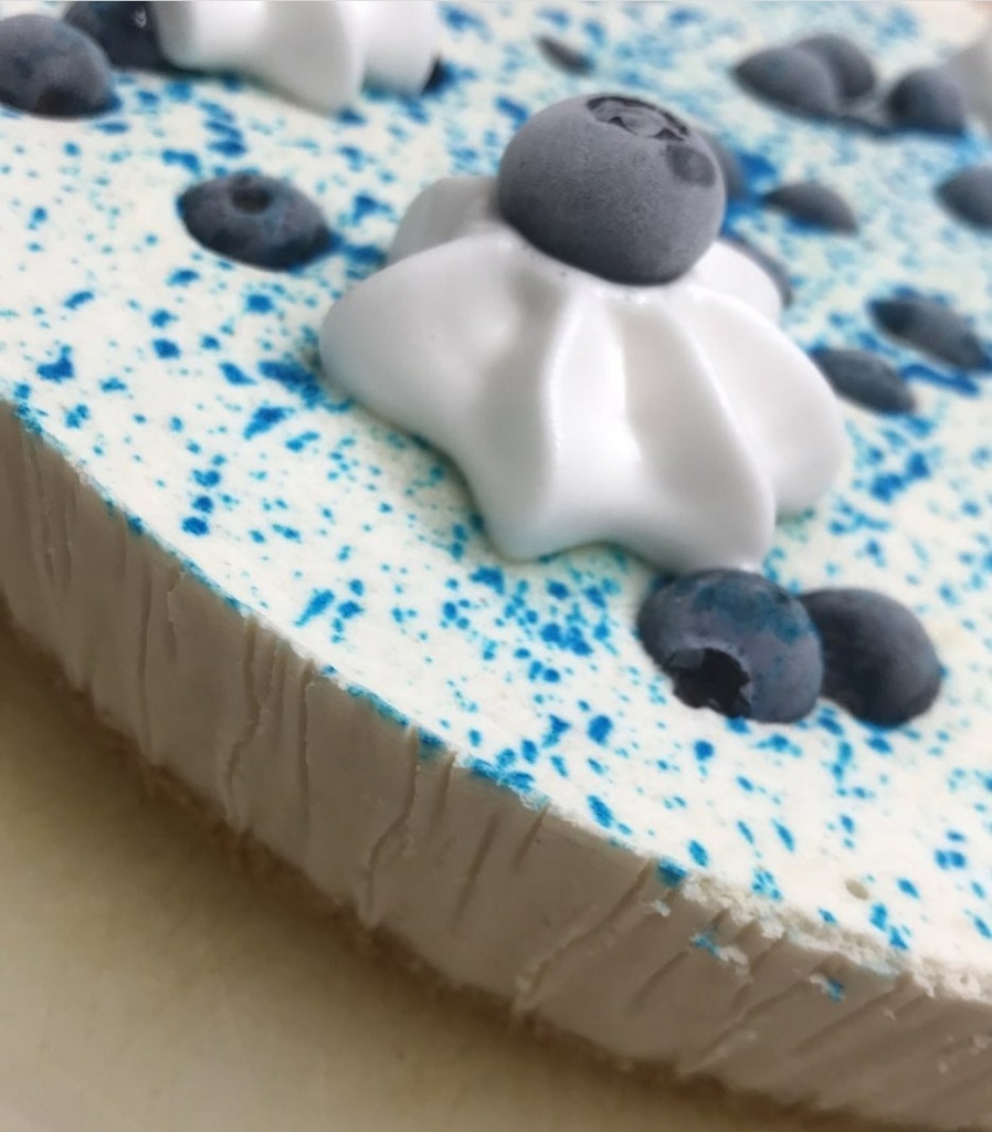 VEGAN CHEESECAKE - BLUEBERRY