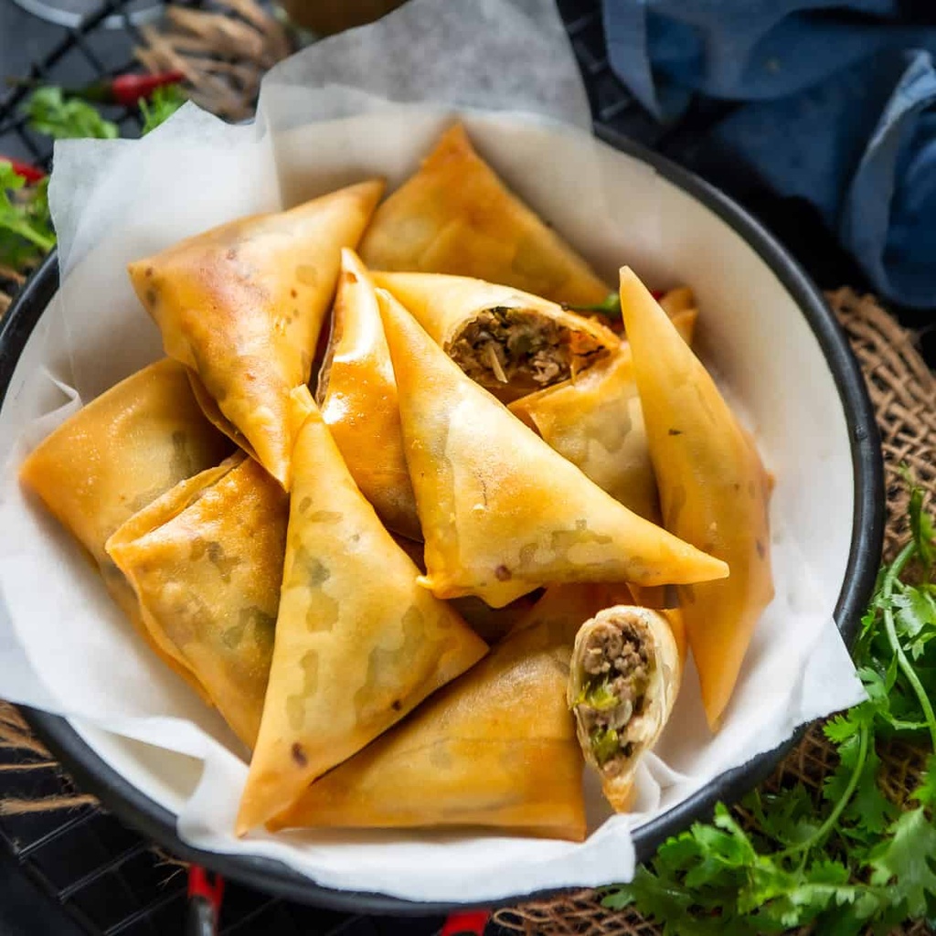 ASMA'S SAMOSAS BEEF (2 doz)