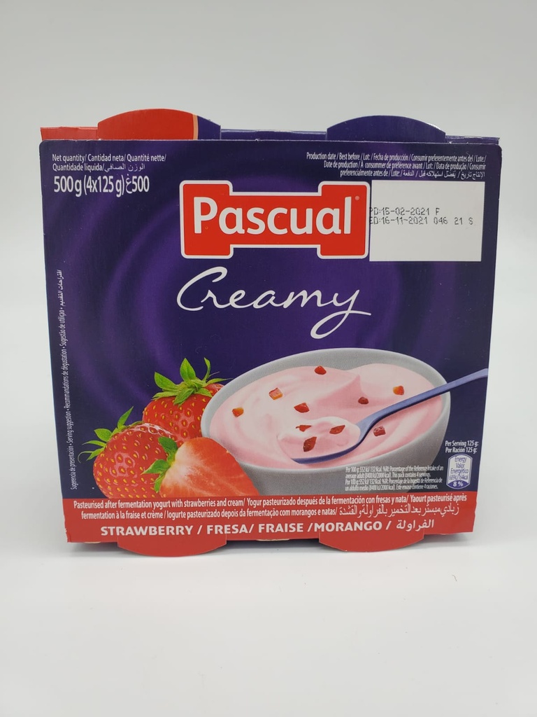 PASCUAL STRAWBERRY 120G