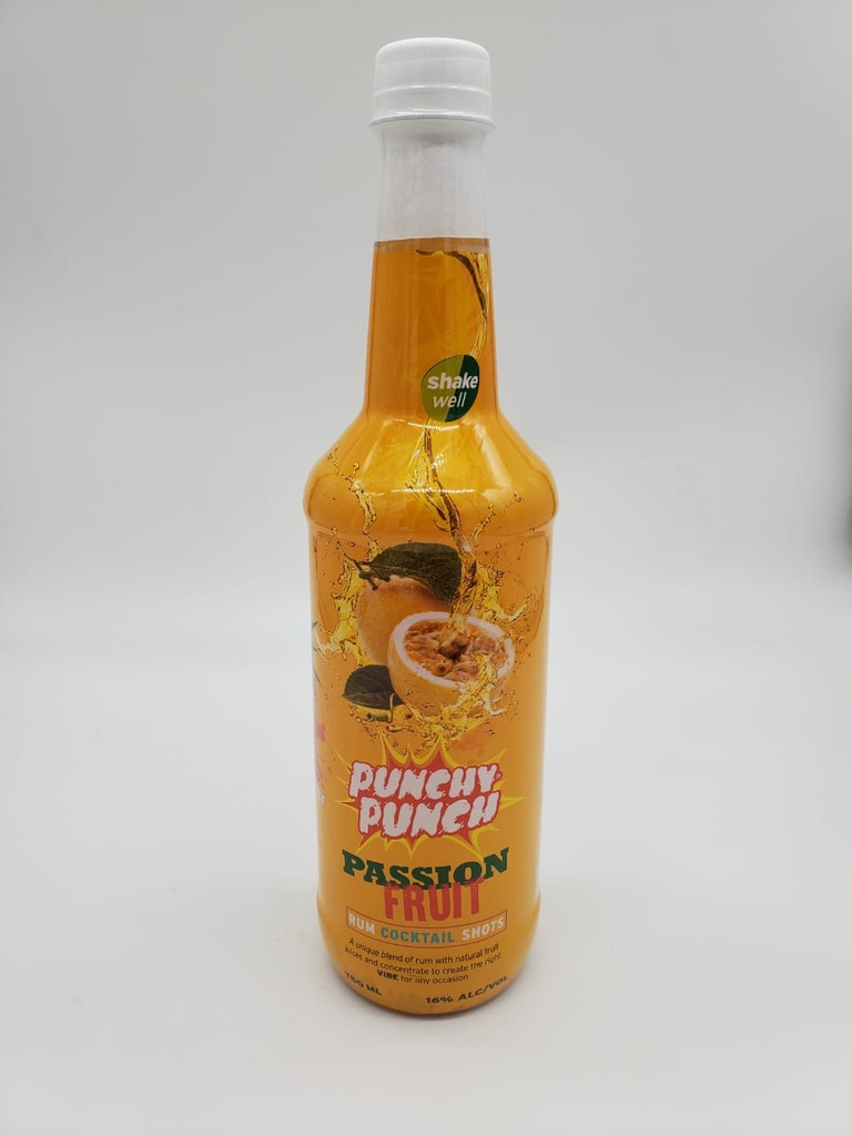 PUNCHY PUNCH - PASSION FRUIT 750ML