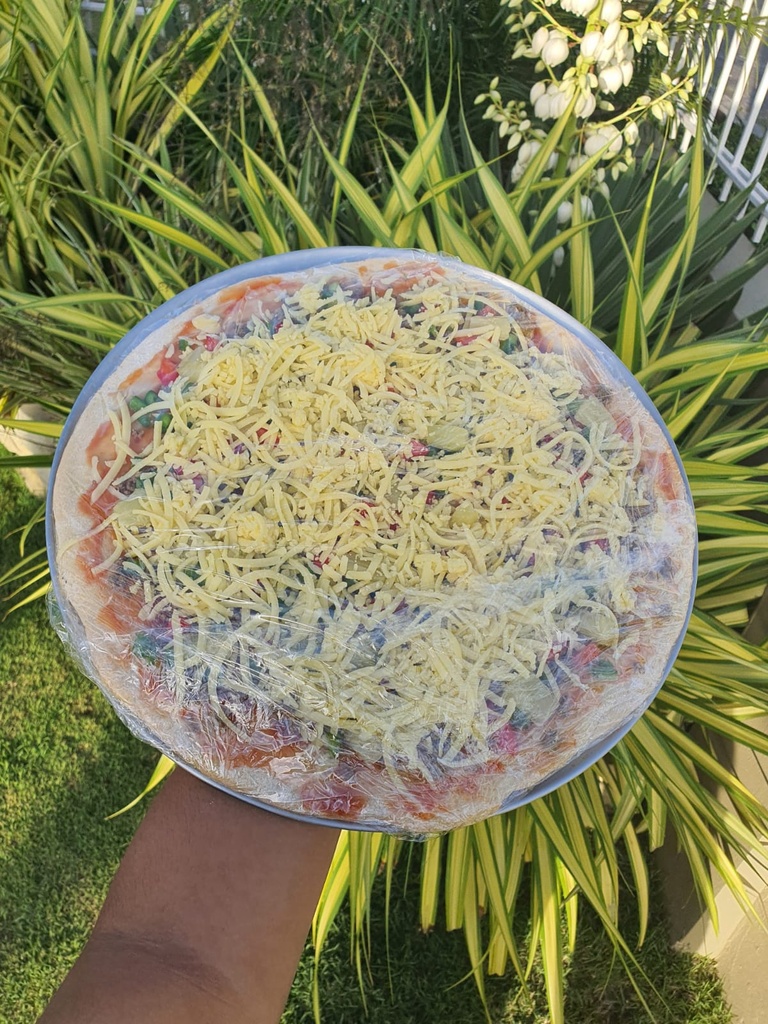 14" Veggie Whole Pizza (FROZEN)