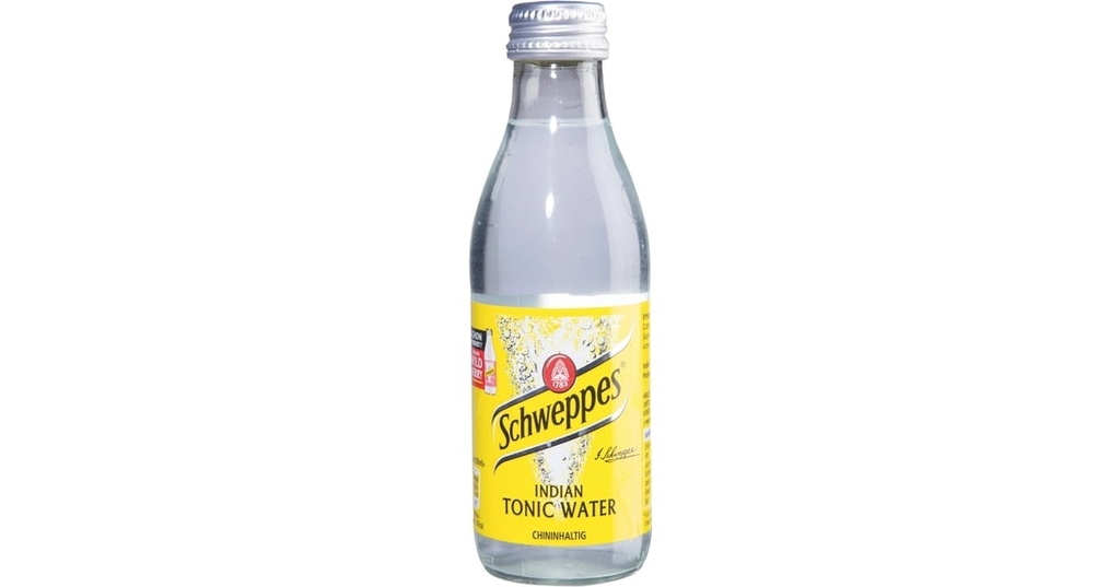 Schweppes Tonic Water Glass 250ml