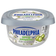 KRAFT PHILI SPICY JALAPENO CRM CHS 8OZ