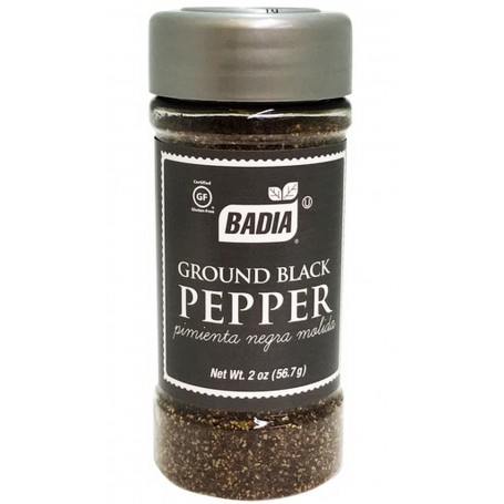 BADIA BLACK PEPPER GRD 2OZ
