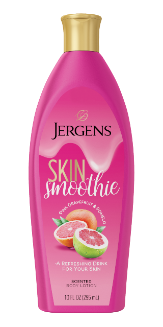 JERGENS SKIN SMOOTHIE PINK G/FRUIT & POMELO 10OZ