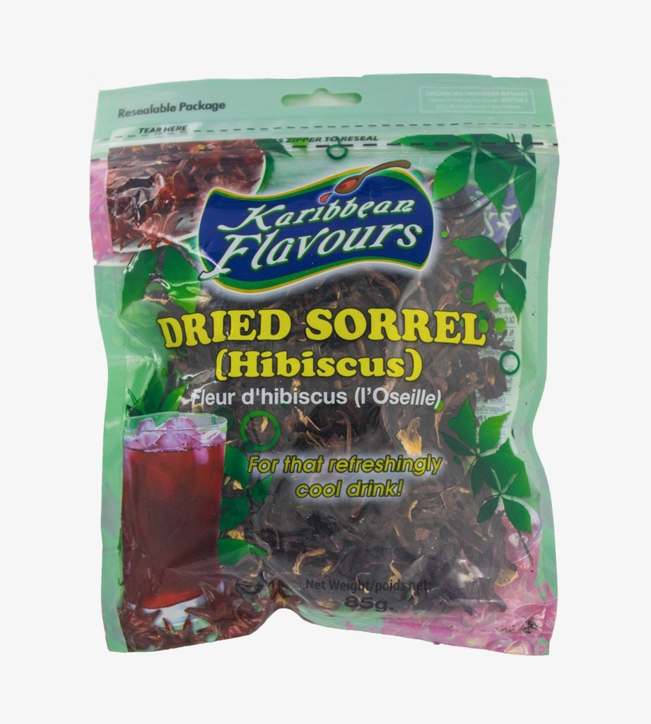 KARIBBEAN FLAVOURS DRIED SORREL 85G