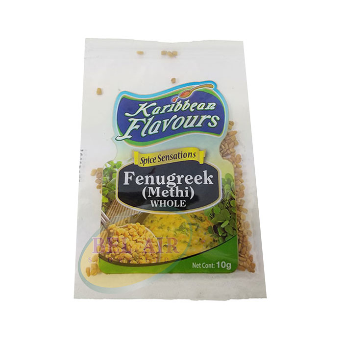 KARIBBEAN FLAVOURS FENUGREEK (METHI) WHOLE 10G