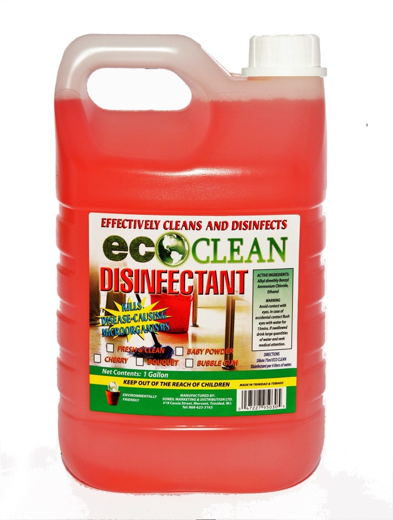 ECO CLEAN DISINFECTANT (BABY POWDER) 800ML