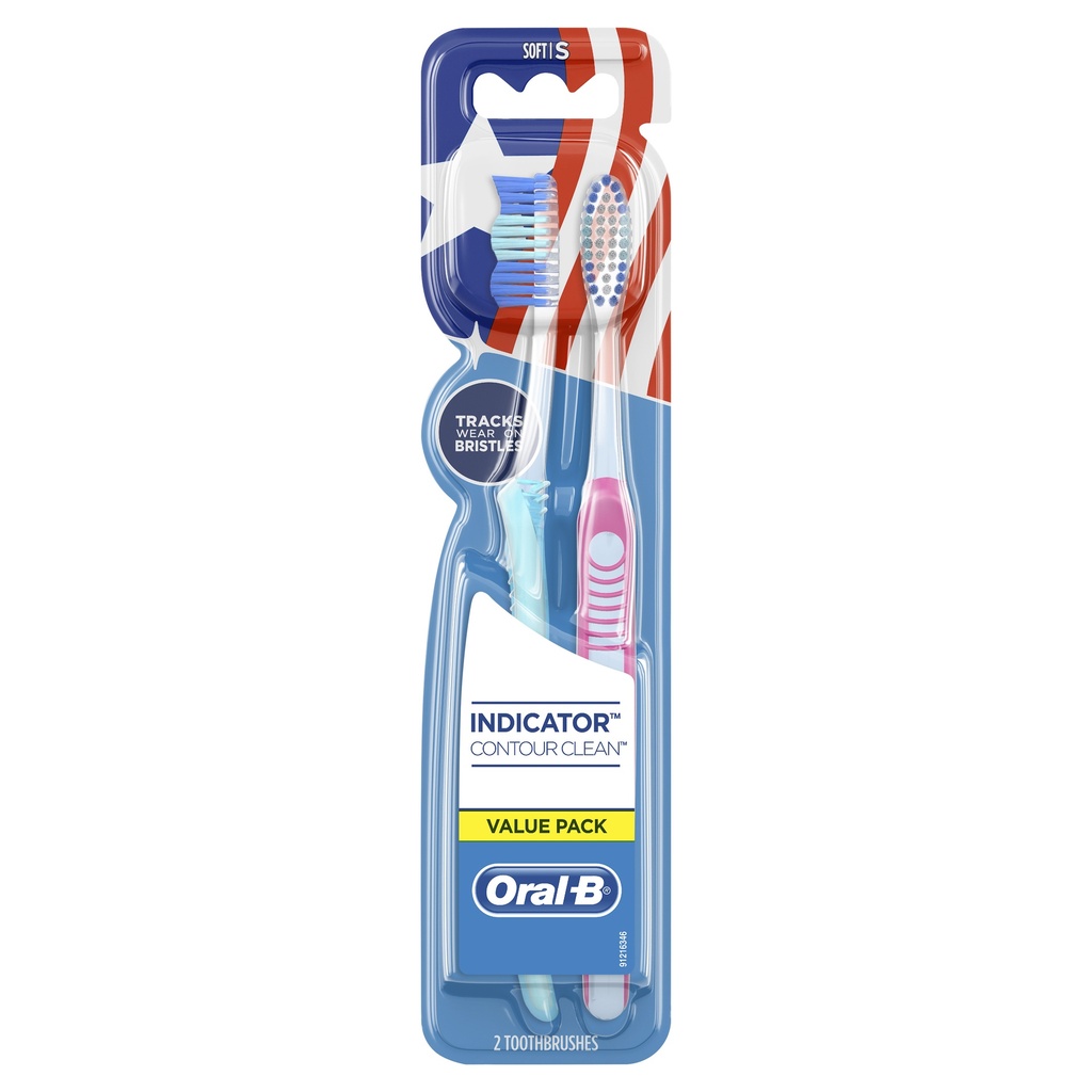 ORAL B INDICATOR V/PACK 40 SOFT (2CT)