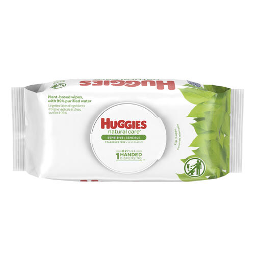 HUGGIES N/CARE SOFT PACK WIPES (56CT)