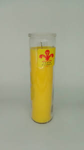 THREE PLUMES CANDLES (JAR) YELLOW