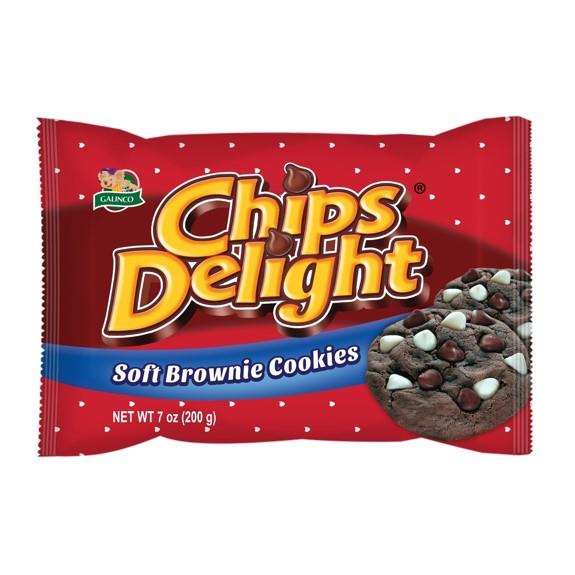 CHIPS DELIGHT - SOFT BROWNIE COOKIES 200G