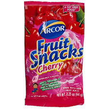 Arcor Fruit Snack Cherry 2.25oz