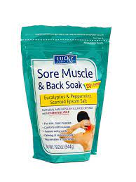 EPSOM SALT - SORE MUSCLE & BACK SOAK 544G
