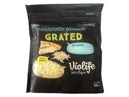 VIOLIFE CHEESE ALTERNATIVE GRATED - MOZZARELLA 200G