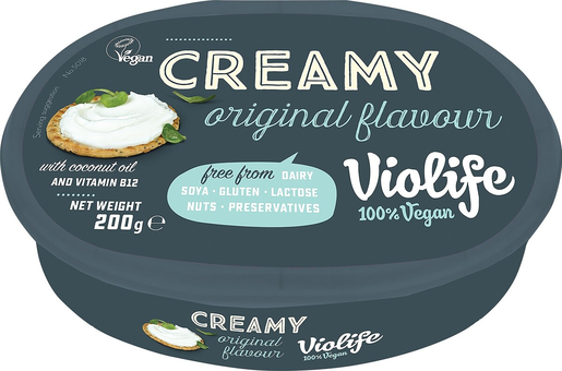 VIOLIFE CHEESE ALTERNATIVE CREAMY- ORIGINAL 200G