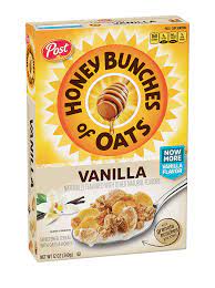 POST HONEY BUNCHES OF OATS - VANILLA 12oz