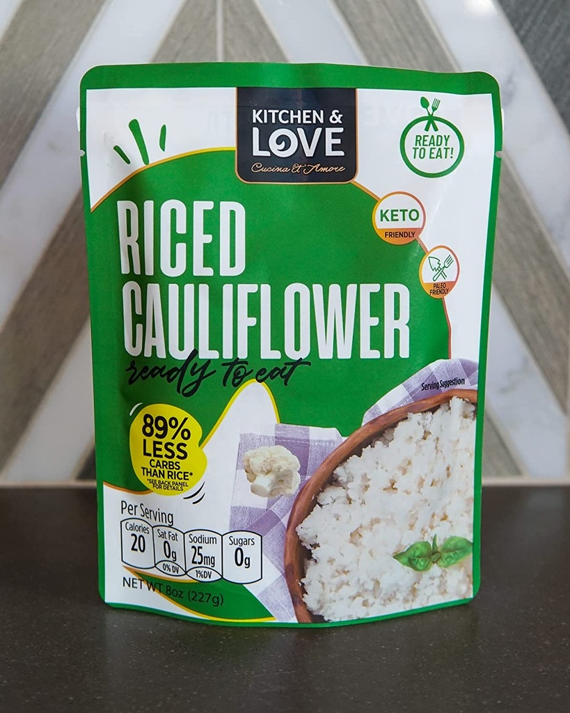 KITCHEN & LOVE RICED CAULIFLOWER 8OZ