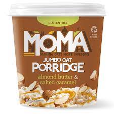 MOMA PORRIDGE POT - ALMOND BUTTER & S/CARAMEL 55G