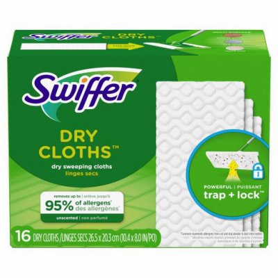 SWIFFER DRYCLOTH 16CT