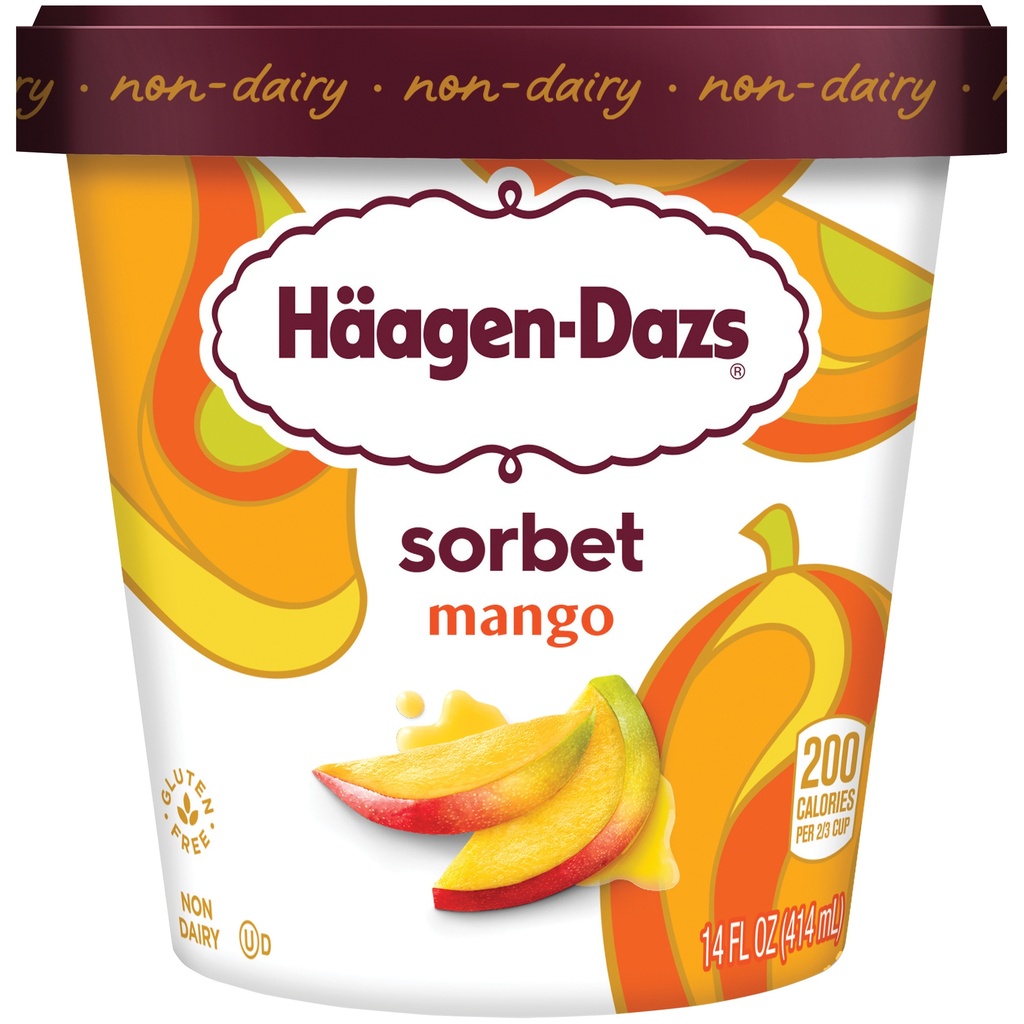 HAAGEN DAZ MANGO RASPBERRY 460ML