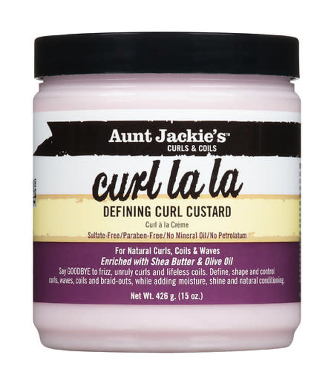 AJ CURL LALA CUSTARD 15OZ
