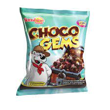 SUNSHINE CEREALS CHOCO GEMS 35G