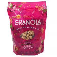 SUNSHINE GRANOLA CRAN & RAIS 360G