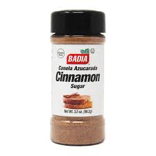 BADIA SPICES CINNAMON SUGAR 4OZ