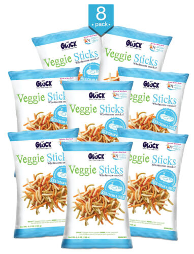 GLUCK VEGGIE STICKS - SEA SALT & VINEGAR 6oz