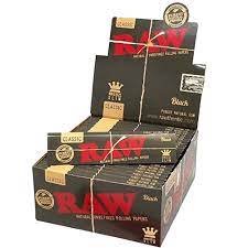 RAW BLACK CLASSIC KING SIZE SLIM