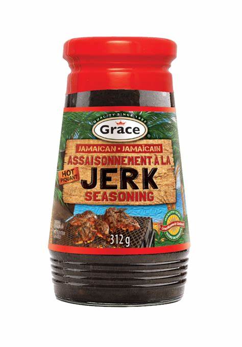 GRACE JERK SEASONING HOT 10oz