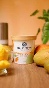 HALF MOON - MANGO SORBET 1 PINT