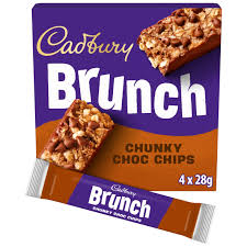 CADBURY BRUNCH CHUNKY CHOC CHIPS 4CT