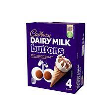 CADBURY BUTTONS CONE 1CT